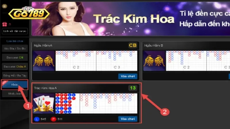 Giới thiệu tổng quát về Trác Kim Hoa Go789