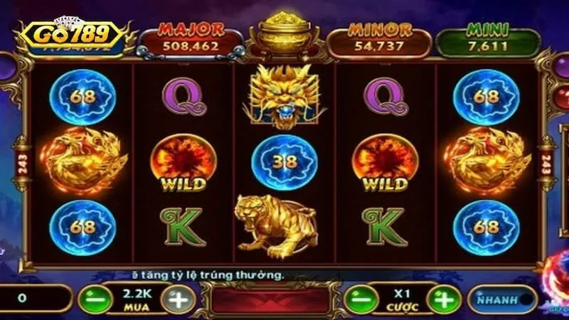 kho báu tứ linh go789