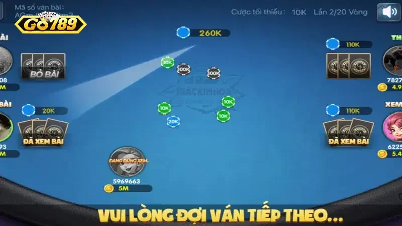 Thay đổi mức cược Trác Kim Hoa Go789 tham gia linh hoạt