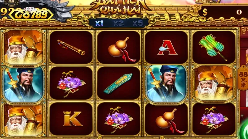 Bát Tiên Quá Hải Go789 Tổng quát về game nổ hũ Bát Tiên Quá Hải Go789