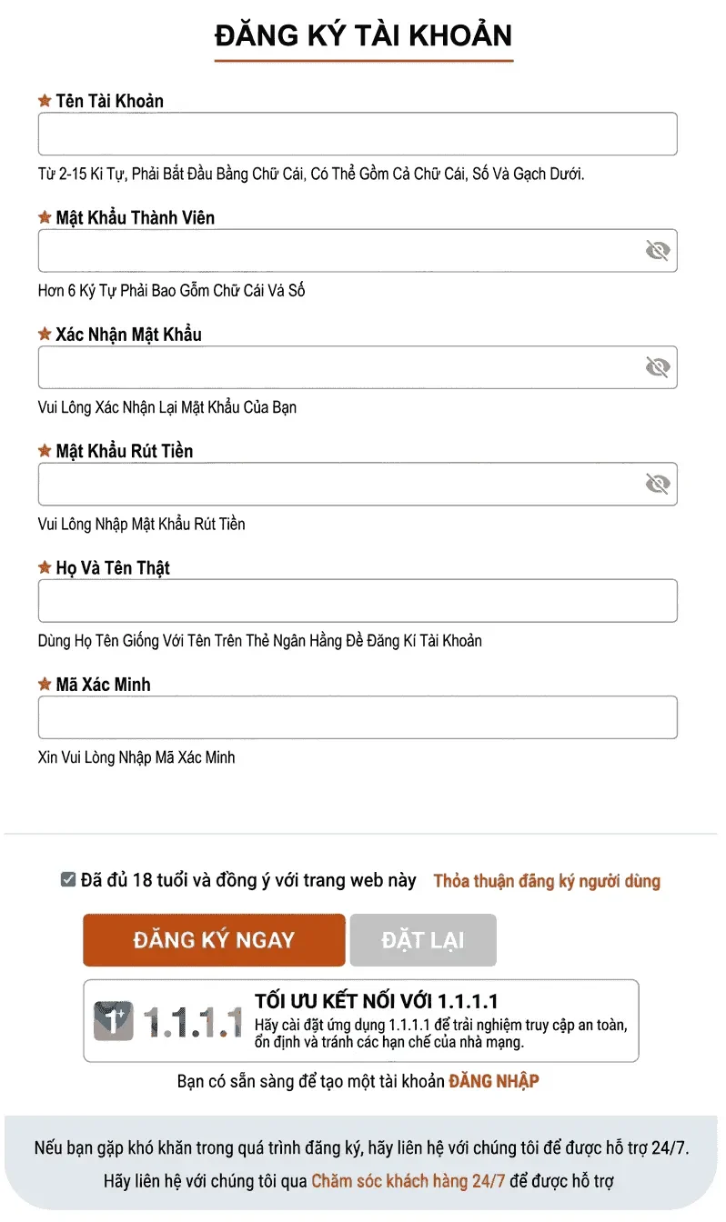 Hướng dẫn đăng ký tài khoản GO789 dành cho tân thủ